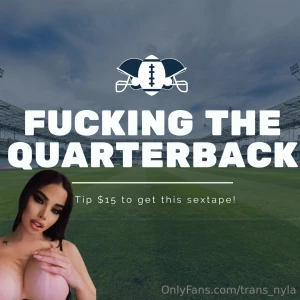 Fucked the quarterback before the big game tip 15 to watch him pump