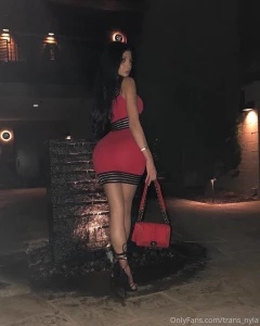 Red lingerie dick poking through i need your hand wrapped around it