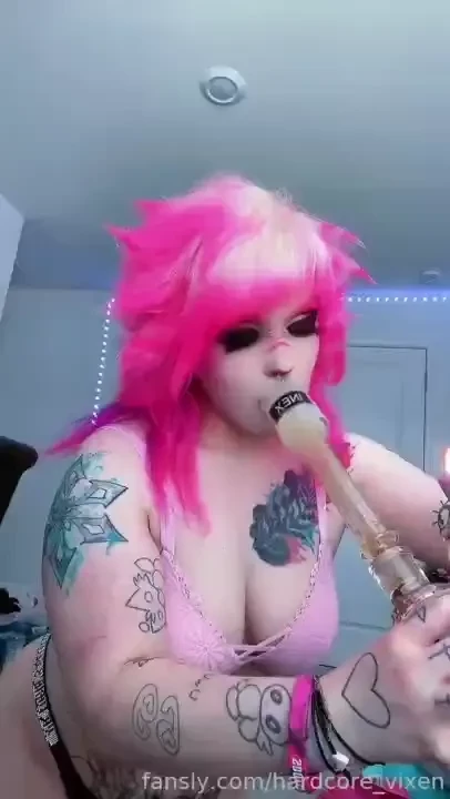 Will u cum smoke a bowl with me w fyp intersex trans smoking stoner part 14 