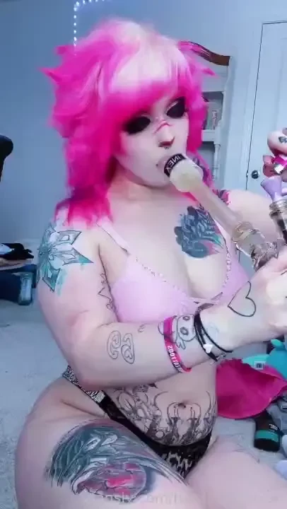 Will u cum smoke a bowl with me w fyp intersex trans smoking stoner part 8 