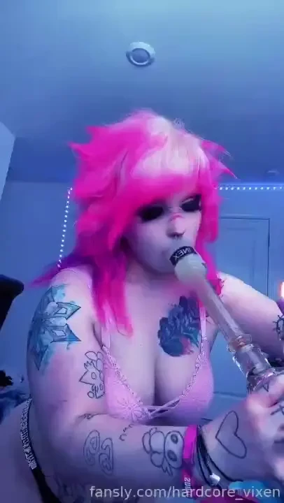 Will u cum smoke a bowl with me w fyp intersex trans smoking stoner part 11 