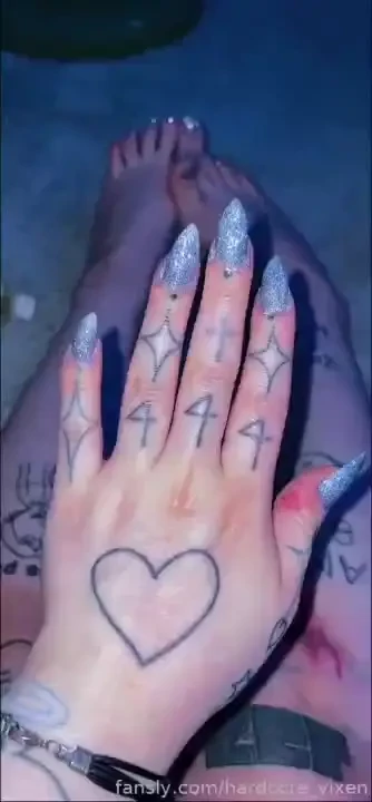 I painted my nails so pretty and cute do you like them w fyp feet part 1 