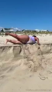 Imagine seeing a 350 pound fatty bursting out of her bathing suit and part 1