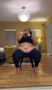 Eating cake until i pop part 4