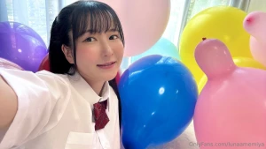 I played with balloons during the shoot look forward to it who wants