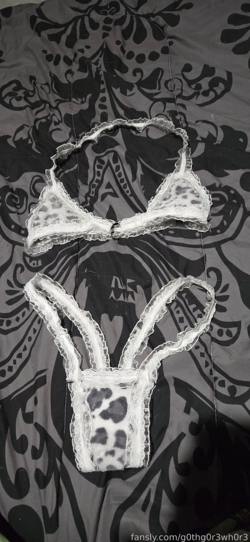 Made myself some lingerie part 1 