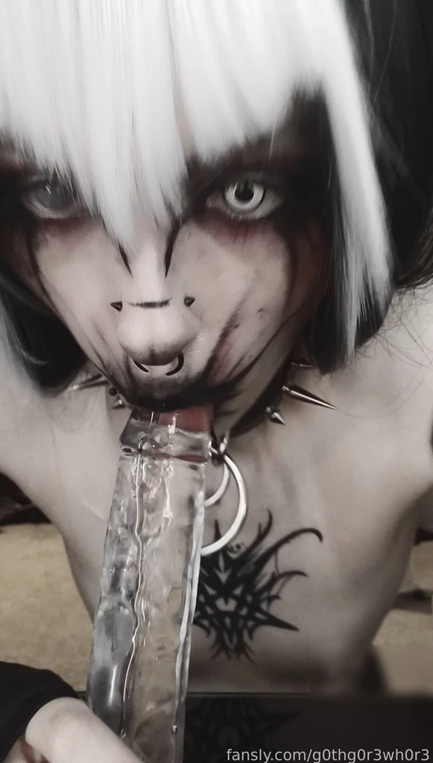 Pov i m sucking your cock lt 3 blowjob bj goth goththic gothmommy 