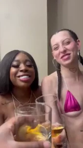 Y all ready for this 3some pulled up on them in miami during exxxotica part 1