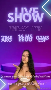 Did you miss me tomorrow live really looking forward to playing with