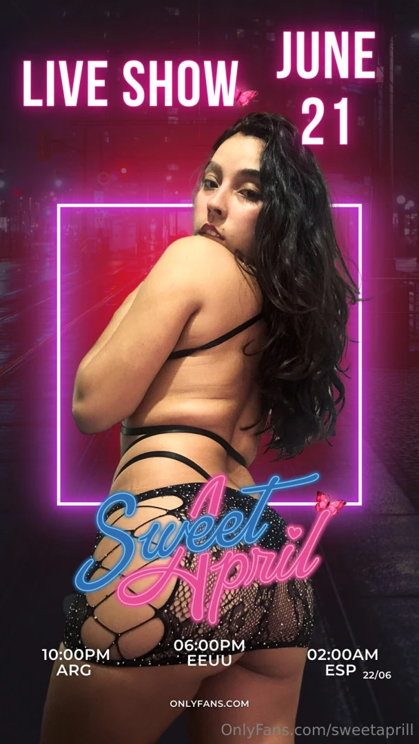 Friday - live show - lots of surprises 