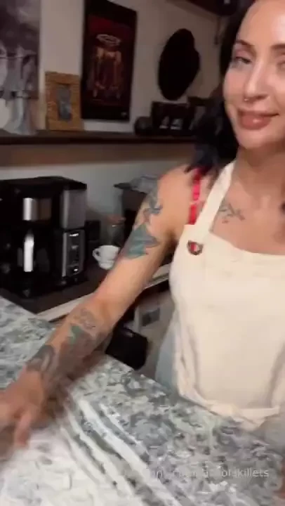 Barbie cosplay watch me as i do some household chores in lingerie and part 1 