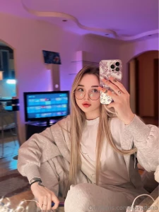 I like to create coziness in my apartment and the purple light adds