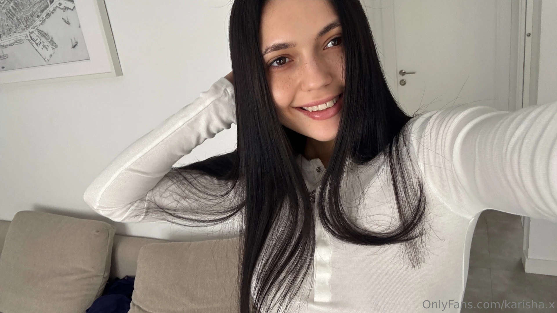 Just smiling but only at you the rest of you no offense 