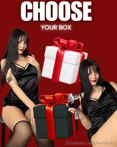 I have prepared two boxes for you with photos and videos inside you