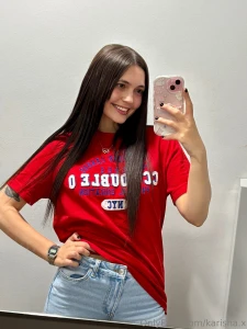 How do you like red on me too bold or just perfect or maybe you d like