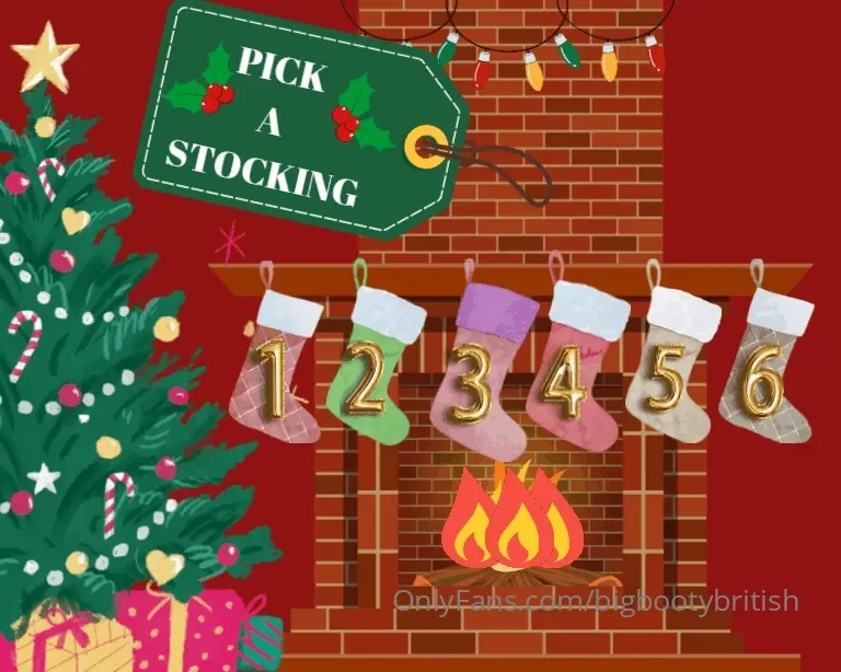 Pick your stocking for an extra special treat what will you get each 