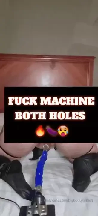 Brand new fuck machine video pussy and ass getting pounded watch me 