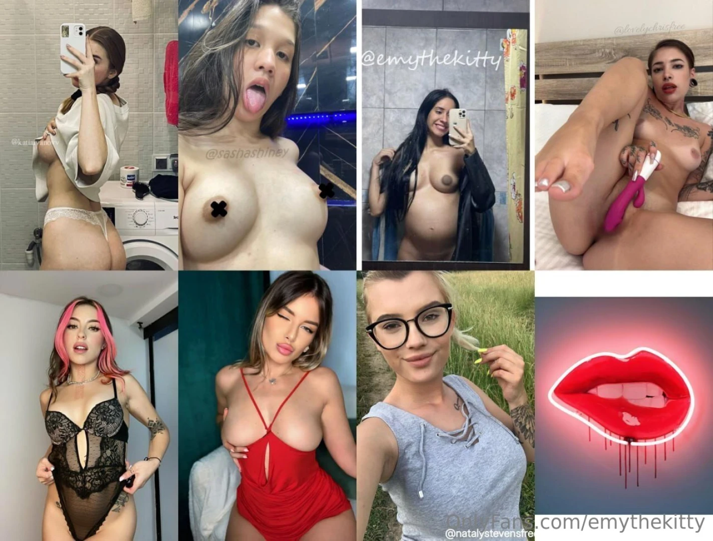 Katiaivanovv sashashiney emythekitty lovelychrisfree madisonlewis 