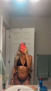 Who doesn t love a black bikini