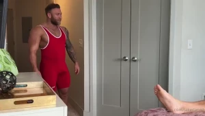 Wrestling match with tannervonn message me for the full length video