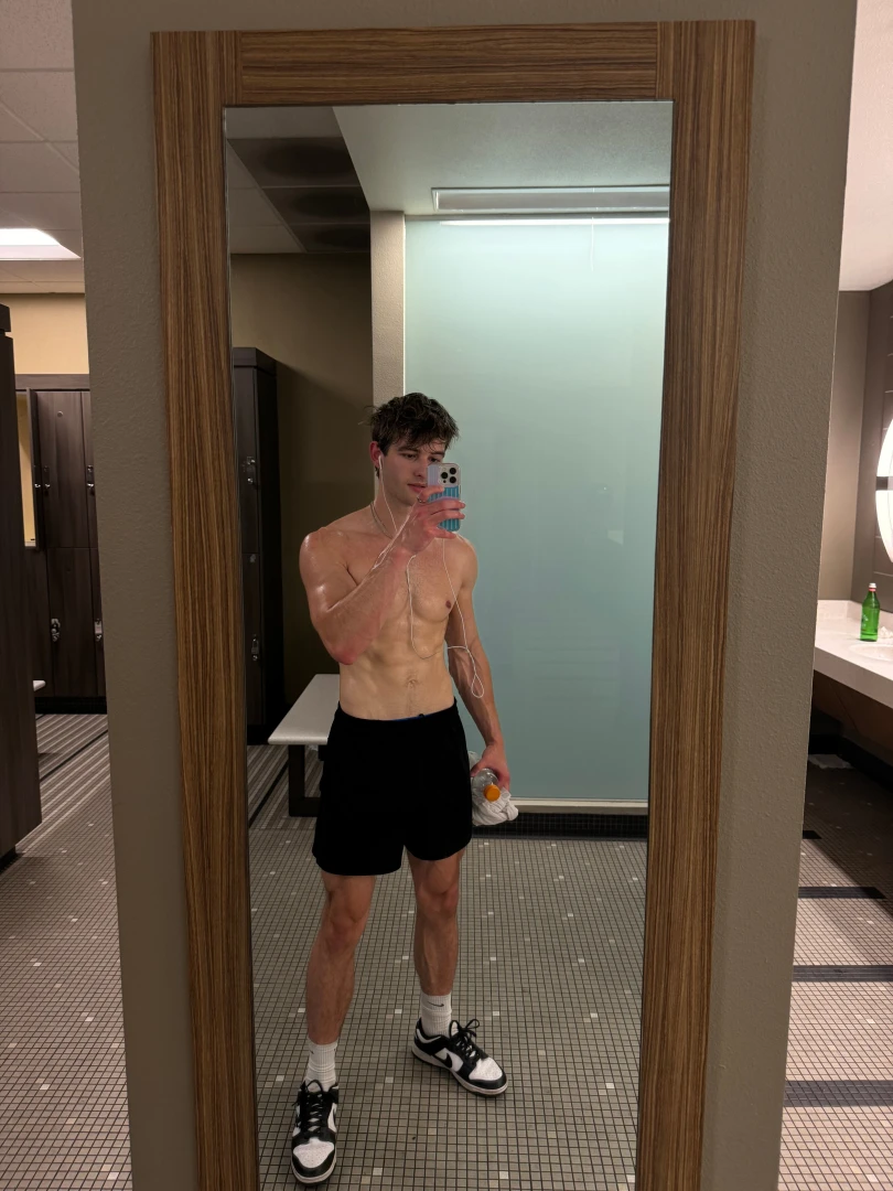 Gym work orgasm repeat part 2 