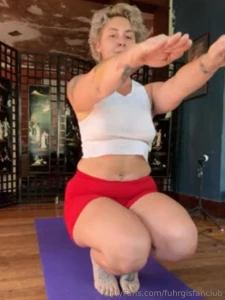 New yoga class up on youtube as well as today mastubation sesh on part 2