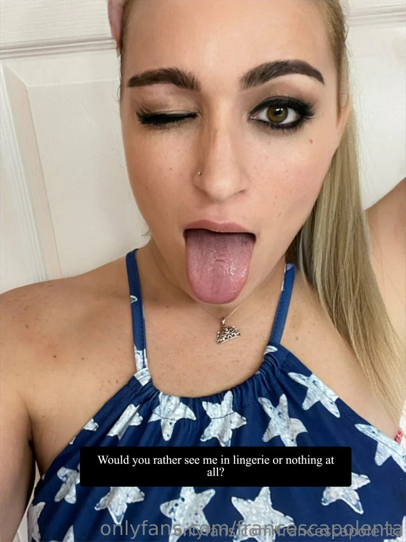 Slap it on my tongue 