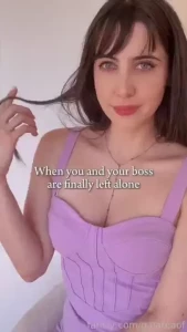 Good morning secretary tease goddess beautiful cleavage teasing