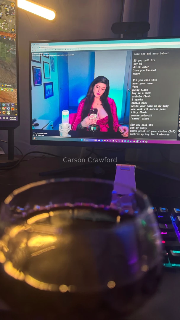 Too much wine and too many sex toys silly goofy carson just being the 