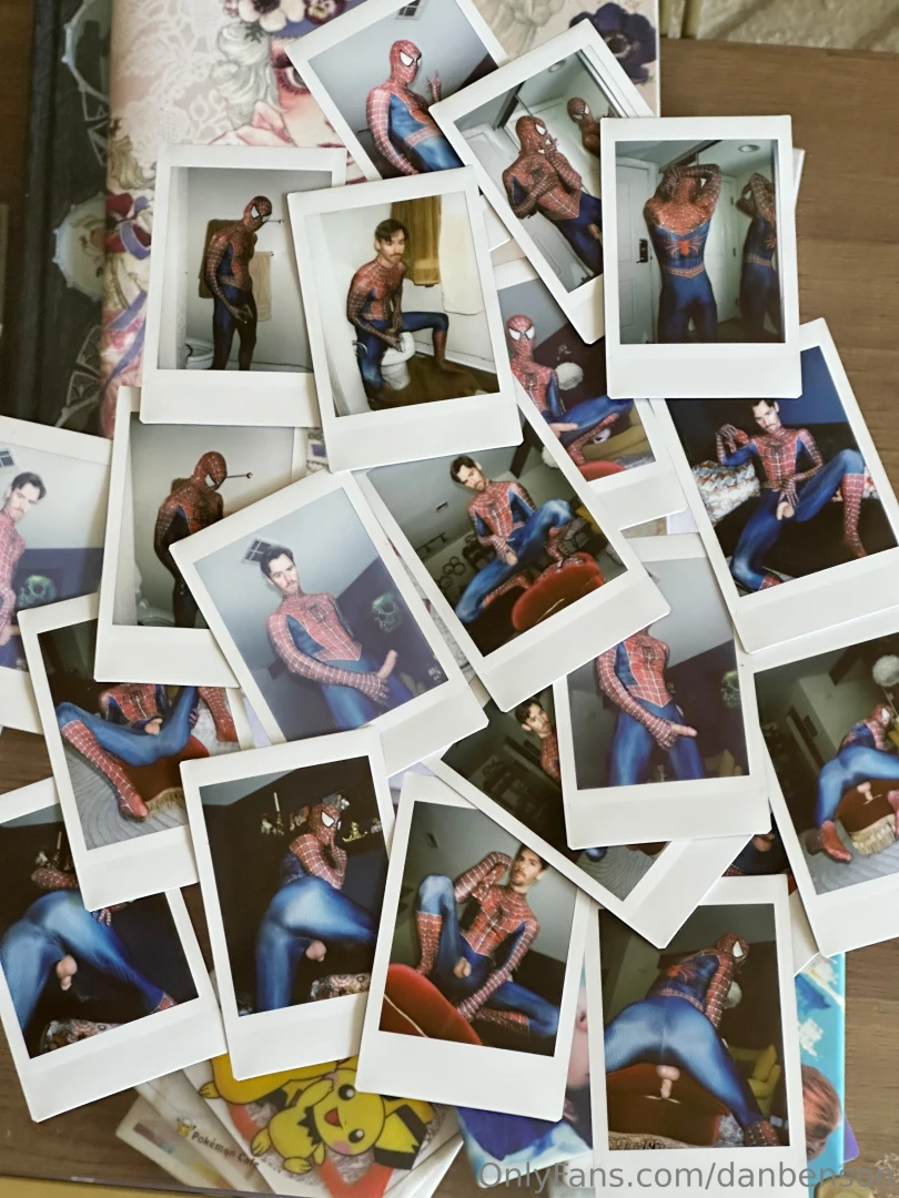 New spider man polaroids 
