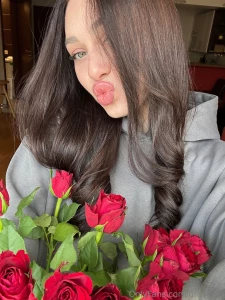 I love flowers so much especially when i receive them as a gift rather