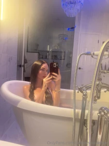 I was thinking about you in the shower earlier