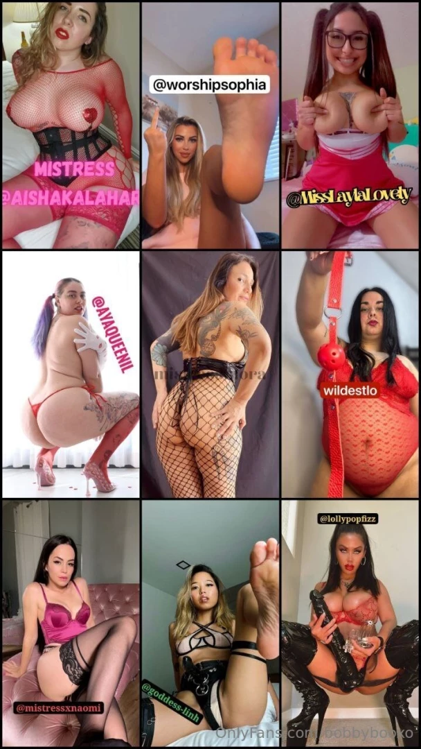 Top femdom queens are ready to play kinky sub now 6h advert part 2 