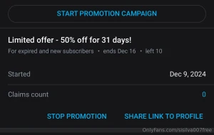 Subscribe 7 first month exclusive content for you sisilva007 part 1