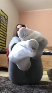 You do wanna let me harass you with my sweaty stinky socks and this is