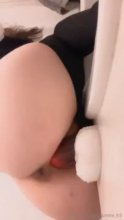 Fucking myself on the bathroom counter 