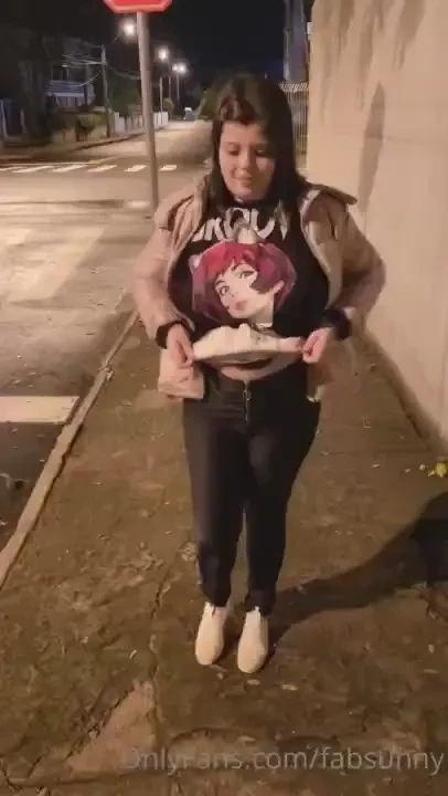 On the streets at night 