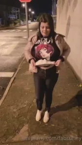 On the streets at night