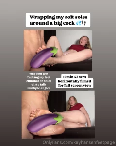 All new foot job video