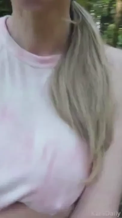 Happy weekending milf boobs bigboobs outside outdoor tittydrop 