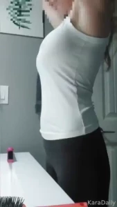 Getting ready for my favourite chiropractor milf boobs bigboobs