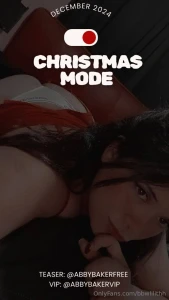 Abbybakerfree all i want for christmas is you bad or good i guess i ll part 1