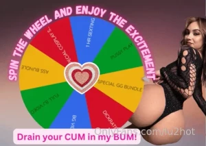 Spin the wheel challenge drop a tip to get amazing bundle prizes tip