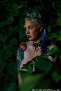 Naughty vampire queen in the woods after her meal mmmmmmm would you part 2