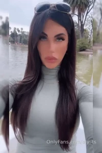 My walk would be nicer with coffee and a croissant with chocolate buy