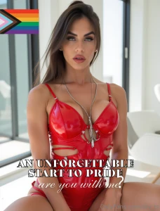 Pride season is here and i feel dangerously free i created something