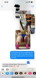 I love it when hubby shares with me text message conversations with