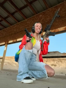 Shot a gun for the first time the other day i didnt grow up around part 1