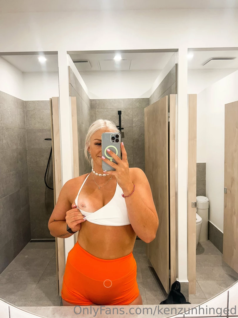 I bet you wish you could come in the gym showers with me afterwards 