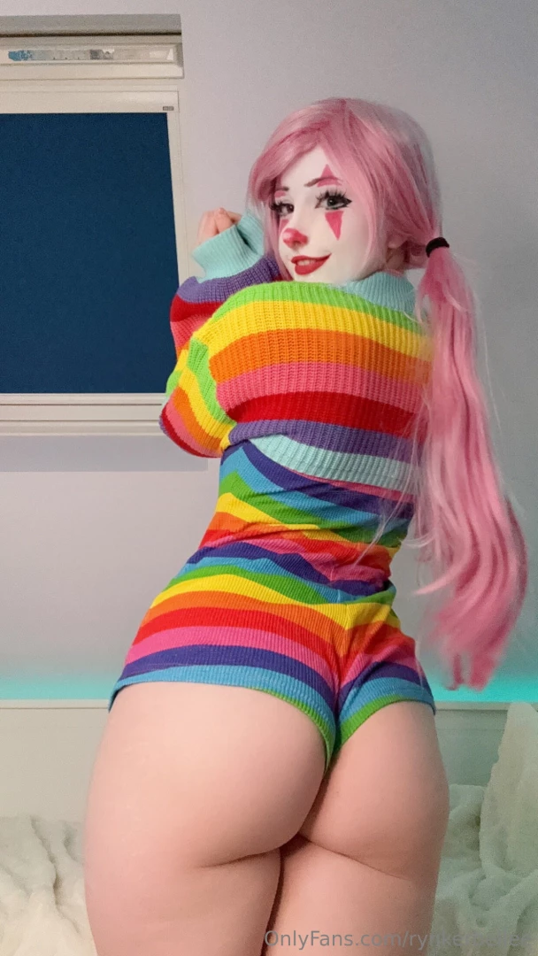 Rainbow clown girl me and my bf made a tape in this last night which i part 4 